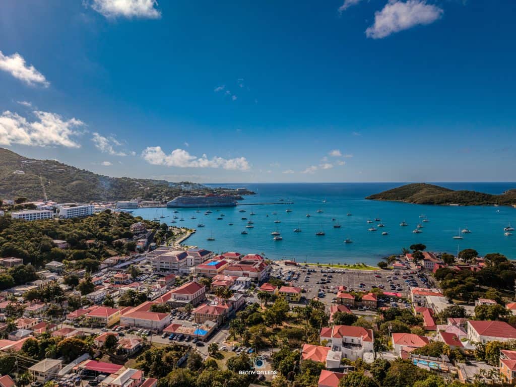 Scenic view of St. Thomas harbor — best things to do in St. Thomas, USVI