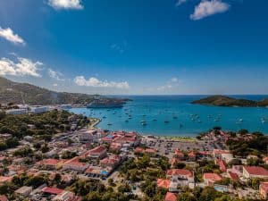 Scenic view of St. Thomas harbor — best things to do in St. Thomas, USVI